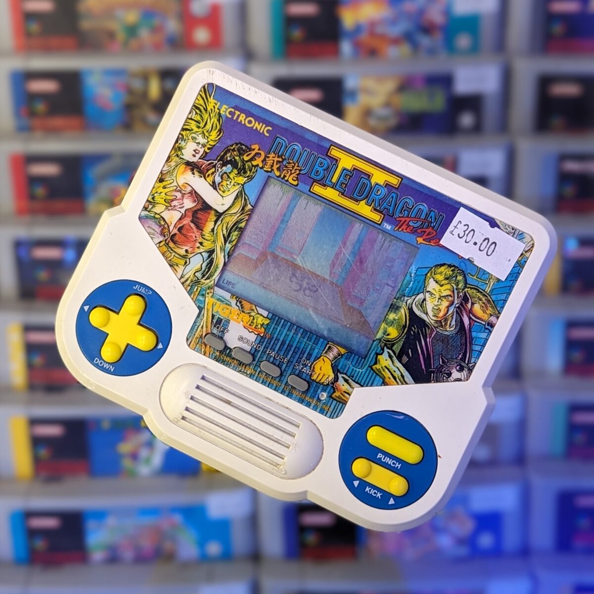 Tiger Electronics Double Dragon II LCD Game - 1989