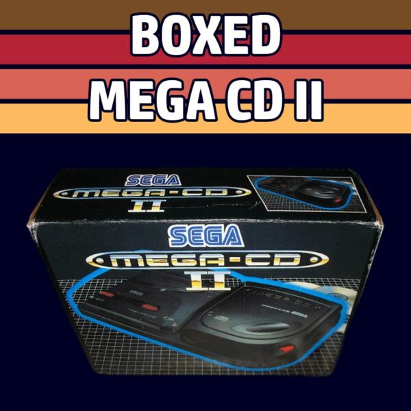 Boxed Sega Mega CD 2 for sale at Retro Sect