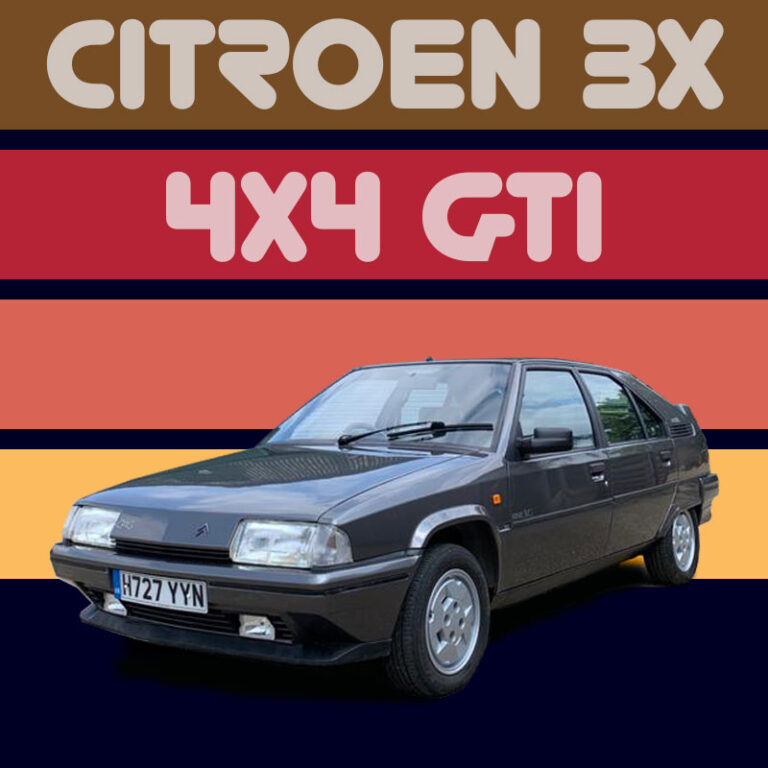 CITROËN BX GTi 1/18 Triple 9 – Blanche Phase 2 1990 – Miniature Collection