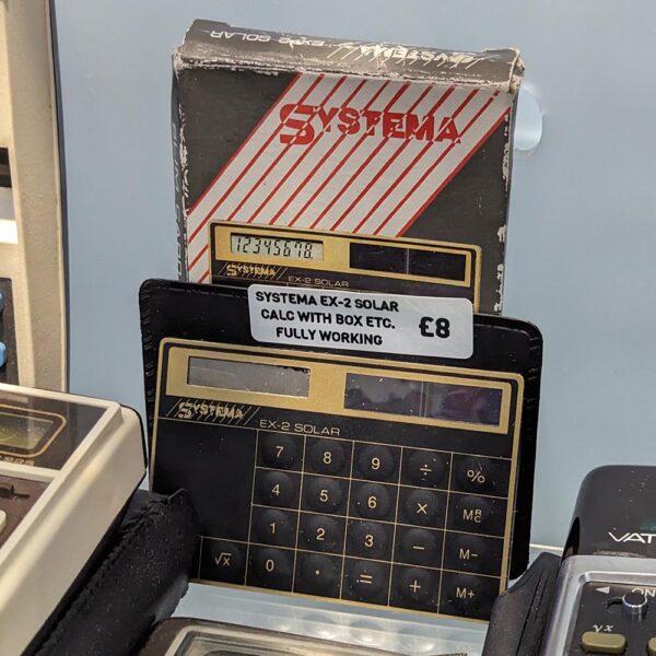 Systema EX-2 Solar Slim Card Calculator