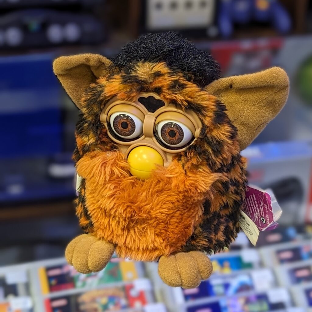 Peluche Furby Original Tiger 1998 1999 – Version Tachetée Léopard – Vintage