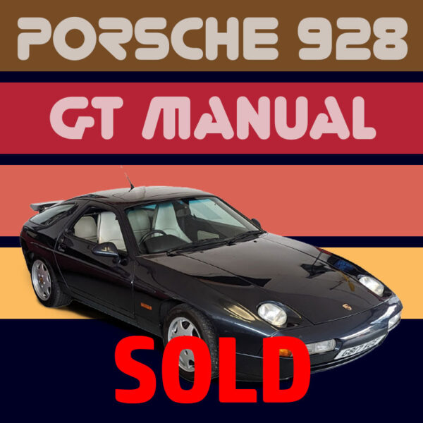 SOLD - 1990 Porsche 928 GT Manual