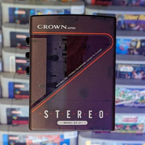 Crown SZ 31 Portable Cassette Player