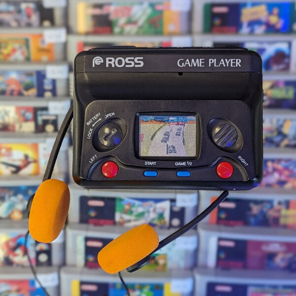 Ross Game Player Cassette Player and Racing LCD Game
