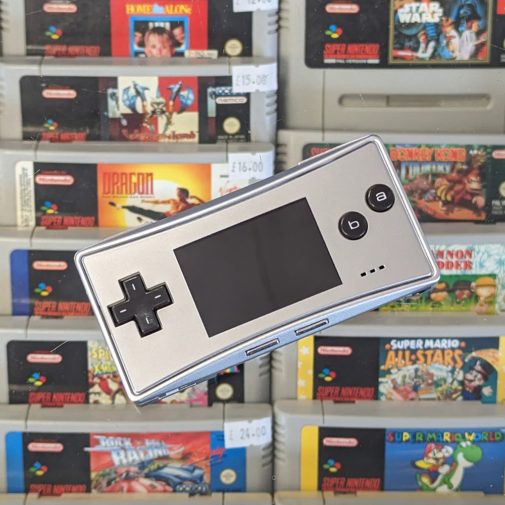 Game Boy Micro Silver - Boxed