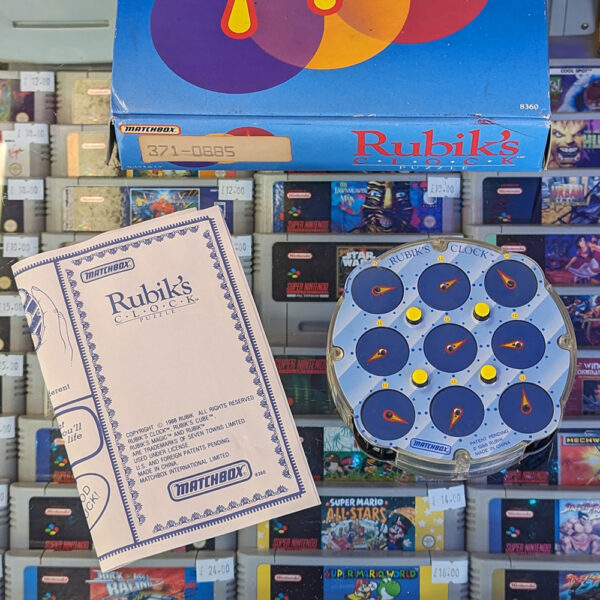 Rubik's Clock Puzzle - Boxed - 1988