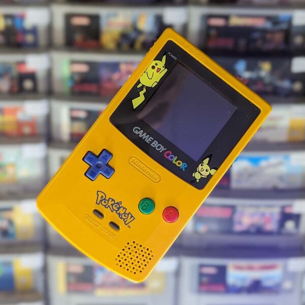 Pokemon Pikachu Game Boy Color Console