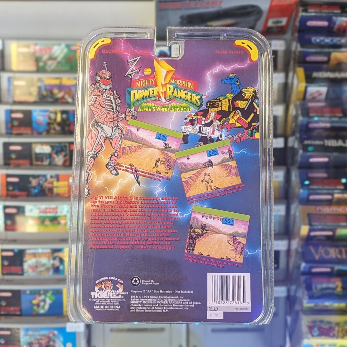 Power Rangers Alpha 5 LCD