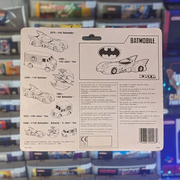Figurine Batmobile 1989 ERTL 1:43 - Échelle 1/43 - Métal - Occasion