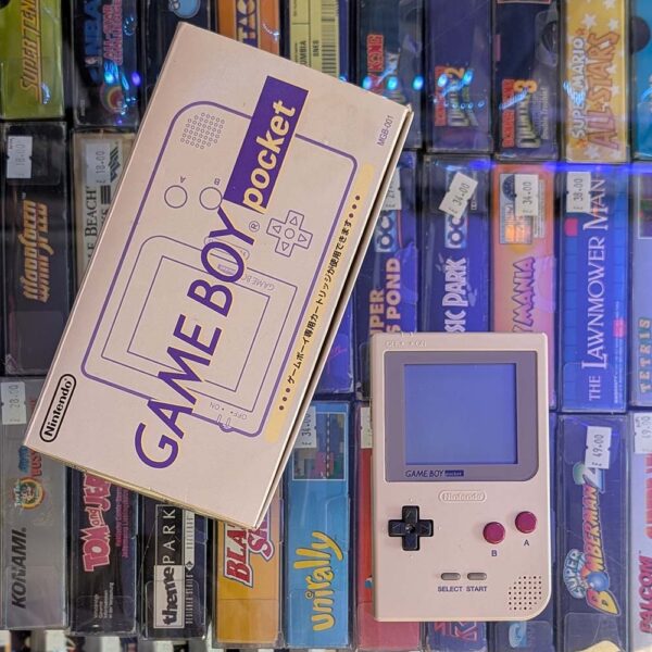 Game Boy Pocket - DMG Grey - Boxed (Japanese)