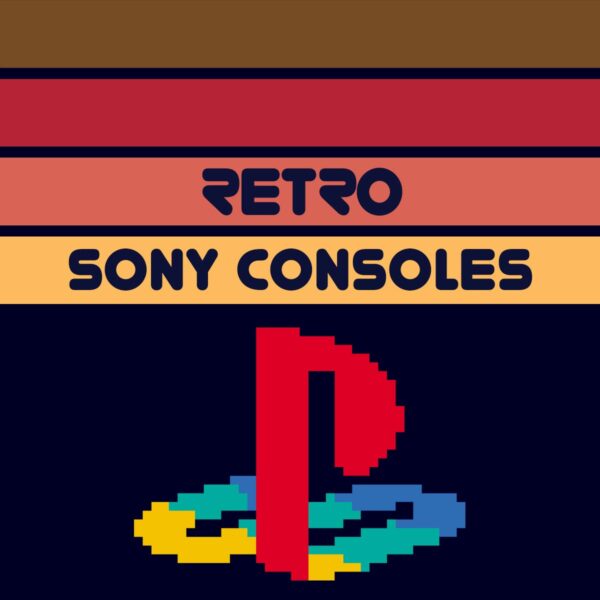 Retro Sony Video Game Consoles