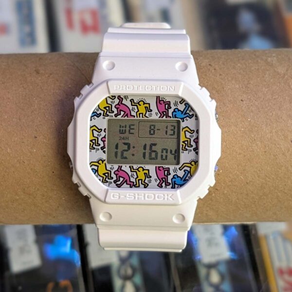 Casio DW-5600 G-Shock x Keith Haring watch