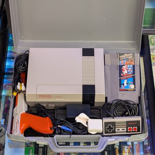 NES Console in Rental Case
