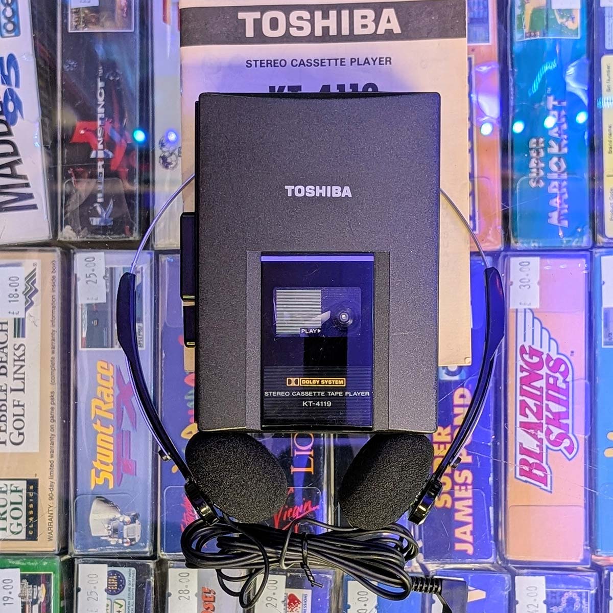 Toshiba Stereo Cassette Player KT-4119